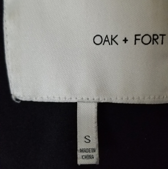 Oak and Fort Black Jacket - Picture 2 of 2